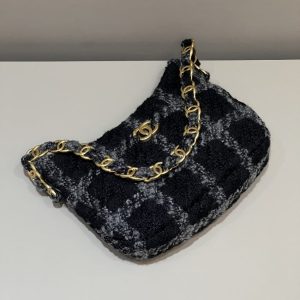 Replica CHANEL 22k Woolen Hobo - premium 1:1 fake handbag model