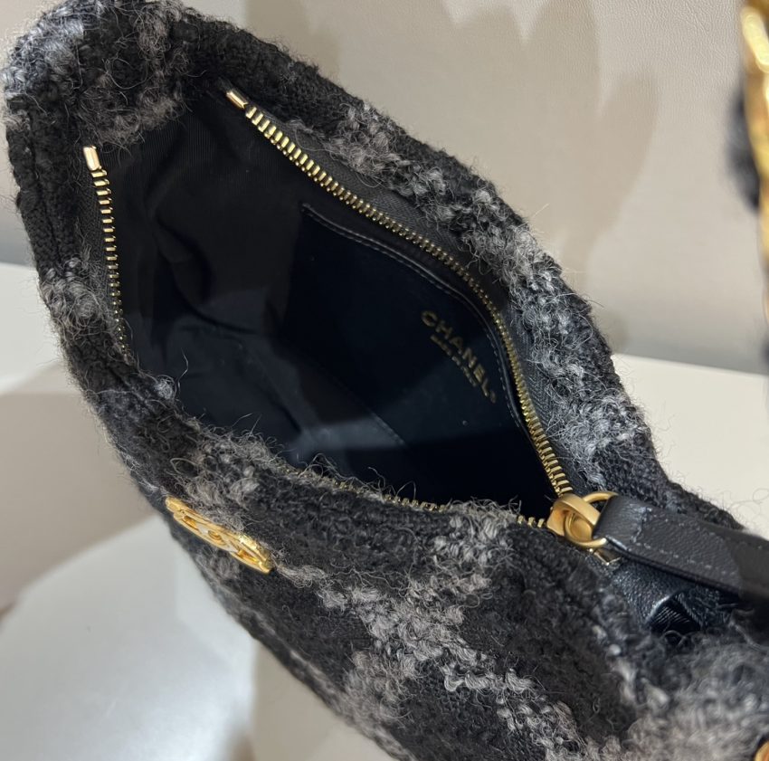 Replica CHANEL 22k Woolen Hobo - 1:1 designer replica handbag