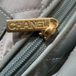 Replica CHANEL 22 Medium Handbag Mint Green - top-rated replica designer bag