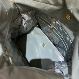 Replica CHANEL 22 Small Handbag Mint Green - best quality luxury bag dupe