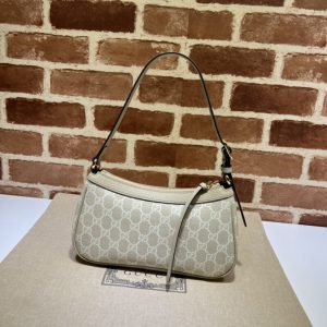 Replica Gucci Ophidia Purses GG White - top-rated replica designer bag