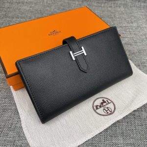 Replica Hermes Zipper Vertical Wallet - near-authentic luxury replica handbag