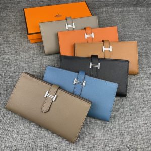 Replica Hermes Zipper Vertical Wallet - ultra-realistic fake designer tote