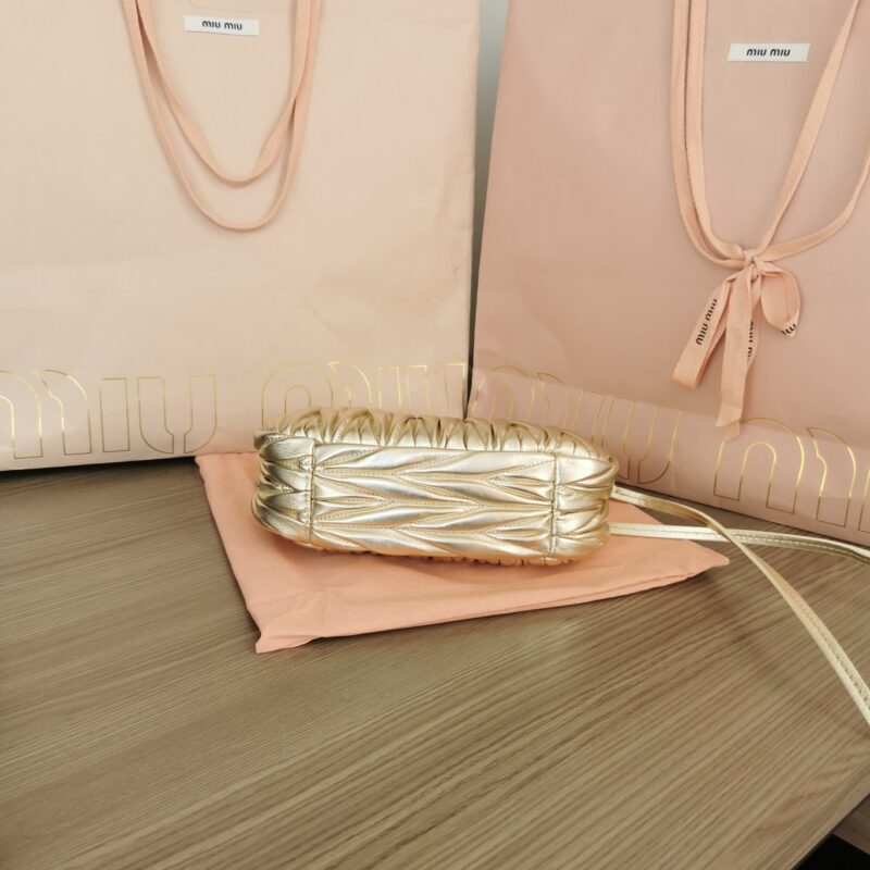 Replica Miu Miu Wander Gold - high-quality designer bag clone