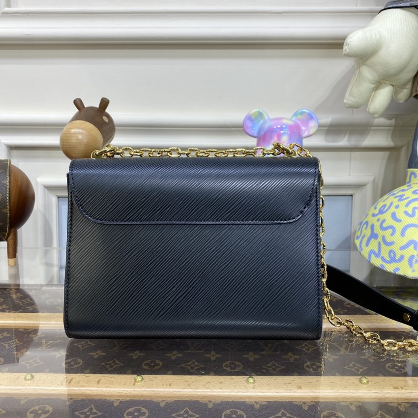 Replica Louis Vuitton Twist Black With Chain - elite superclone designer purse