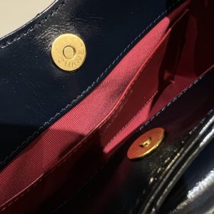 Replica CHANEL Hobo Small Dark Blue - high-quality designer bag clone