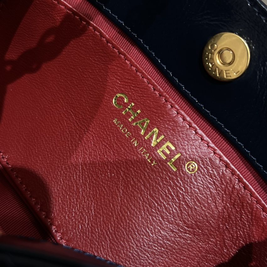 Replica CHANEL Hobo Small Dark Blue - best quality luxury bag dupe