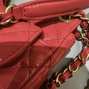 Replica CHANEL Hobo Small Red - premium 1:1 fake handbag model