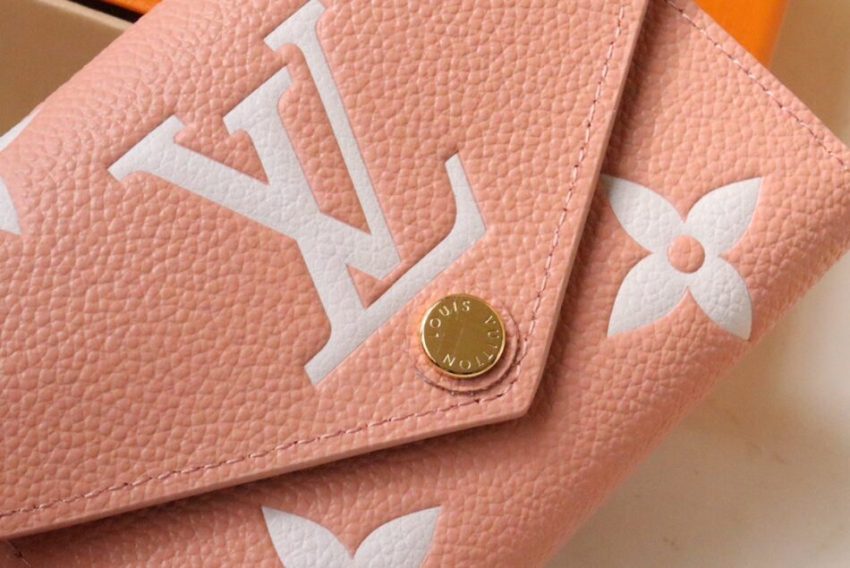 Replica Louis Vuitton Victorine Wallet Pink - authentic-look luxury purse replica