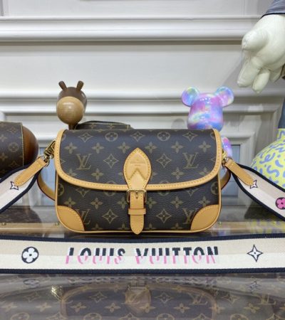 Replica Louis Vuitton Nano Diane Satchel Brown - ultra-realistic fake designer tote