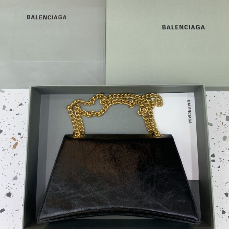 Replica Balenciaga Crush Large Black - high-accuracy replica luxury purse