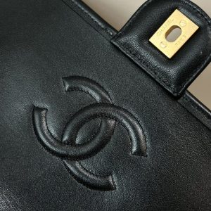 Replica CHANEL 22K Postman Woolen Tofu Bag - high-accuracy replica luxury purse