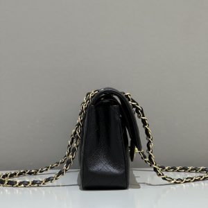 Replica CHANEL Classic Flap 23cm Black Caviar - top-tier luxury replica shoulder bag