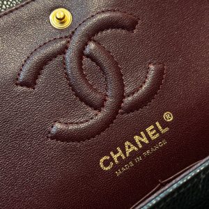 Replica CHANEL Classic Flap 23cm Black Caviar - authentic-look luxury purse replica