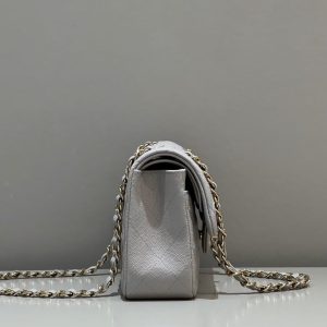 Replica CHANEL Classic Flap 23cm Gray - high-accuracy replica luxury purse