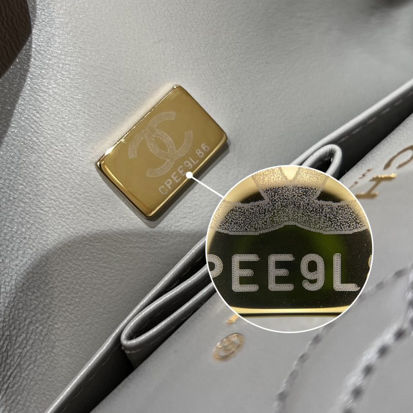 Replica CHANEL Classic Flap 23cm Gray - top-tier luxury replica shoulder bag