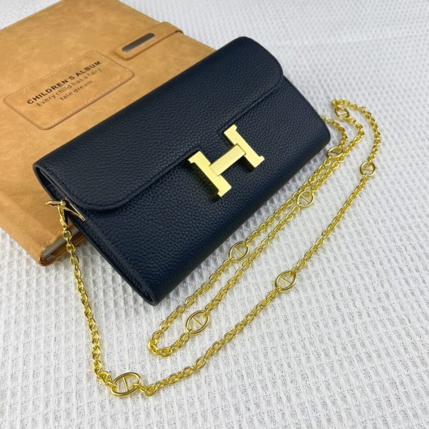 Replica Hermes Constance Chain Wallet - high-quality designer bag clone