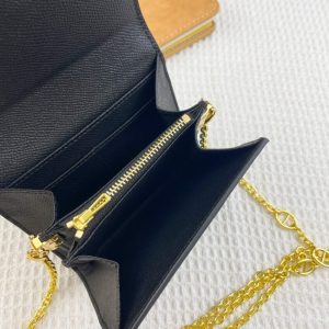 Replica Hermes Cancan Mini Chain Wallet - high-end fake designer purse