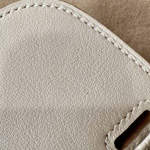 Replica Hermes Halzan White - best-selling designer handbag dupe