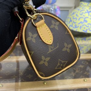Replica Louis Vuitton Speedy Nano Brown - realistic designer-inspired fake bag
