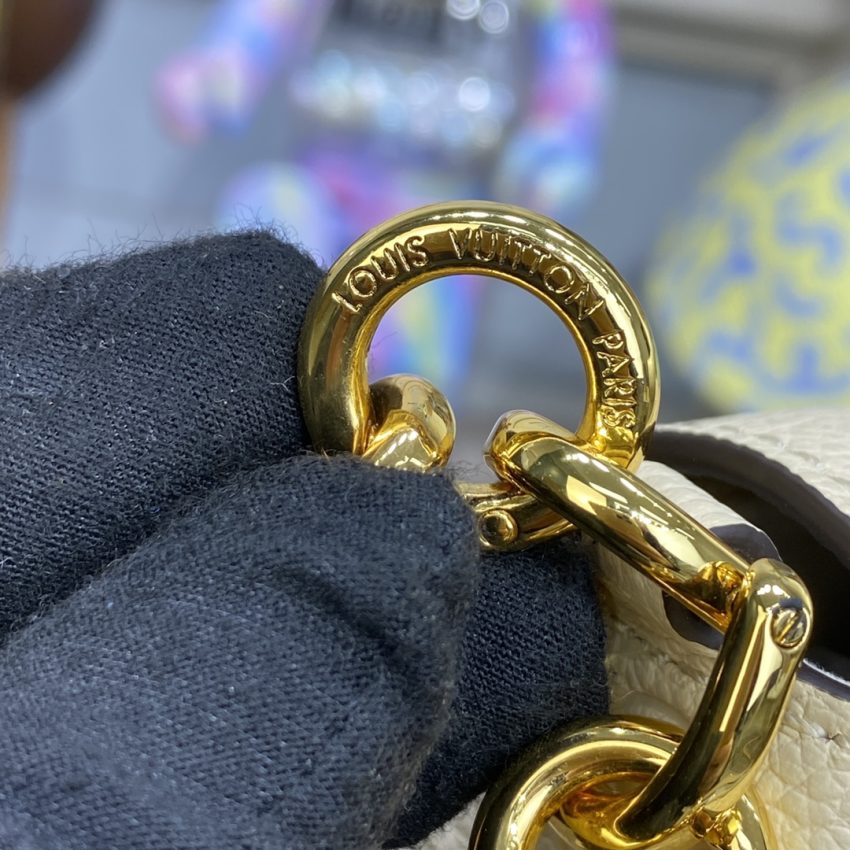 Replica Louis Vuitton Favorite Purple White - near-authentic luxury replica handbag