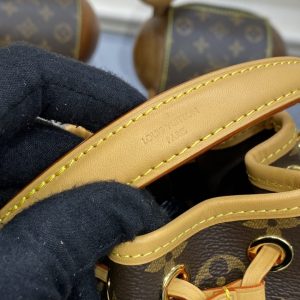 Replica Louis Vuitton Nano Noe Brown - best quality luxury bag dupe