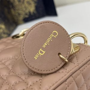 Replica Lady Dior Mini Apricot - best-selling designer handbag dupe