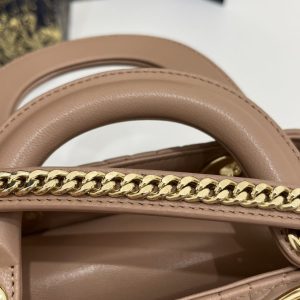 Replica Lady Dior Mini Apricot - premium-grade designer purse dupe