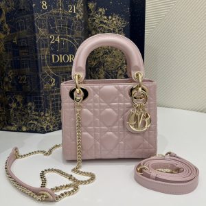 Replica Lady Dior Mini Pink - elite superclone designer purse