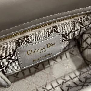 Replica Lady Dior Mini Grey Sillver - best-selling designer handbag dupe