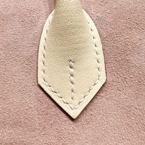 Replica Hermes Top Quality Replica Bag ShopPink Suede - ultra-realistic fake designer tote