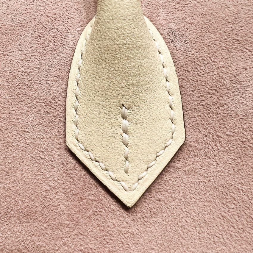 Replica Hermes Top Quality Replica Bag ShopPink Suede - ultra-realistic fake designer tote
