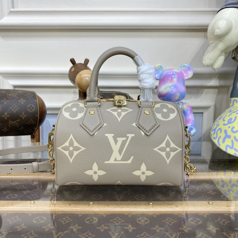 Replica Louis Vuitton Speedy Bandouliere 20 Milk Beige - best-selling designer handbag dupe