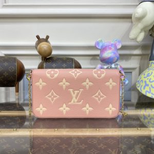 Replica Louis Vuitton Félicie Pochette Pink - premium-grade designer purse dupe