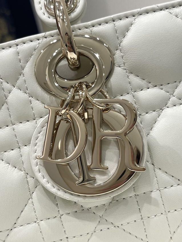Replica Dior Lady D-Joy Bag White - top-rated replica designer bag
