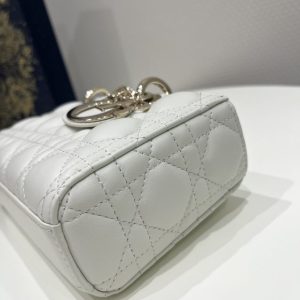 Replica Dior Lady D-Joy Bag White - high-accuracy replica luxury purse