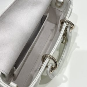 Replica Dior Lady D-Joy Bag White - top-rated replica designer bag