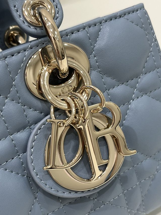 Replica Dior Lady D-Joy Bag Blue - high-quality designer bag clone