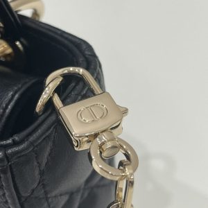 Replica Dior Lady D-Joy Mini Bag Black - top-tier luxury replica shoulder bag