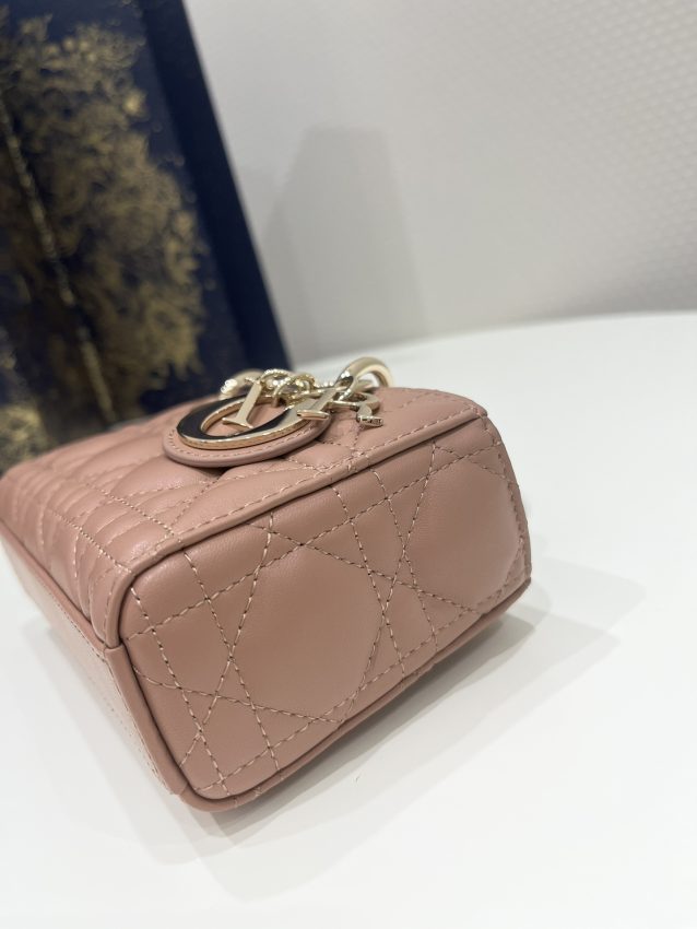 Replica Dior Lady D-Joy Mini Bag Blush - high-quality designer bag clone