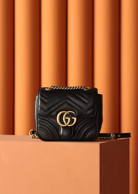 Replica Gucci GG Marmont Square Black - ultra-realistic fake designer tote