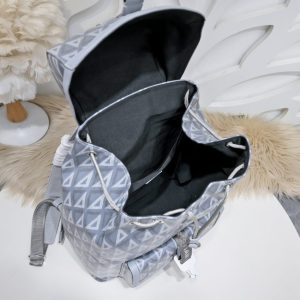 Replica Dior Hit The Road Backpack Diamond Grey - premium-grade designer purse dupe