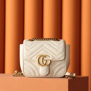 Replica Gucci GG Marmont Square Beige - elite superclone designer purse