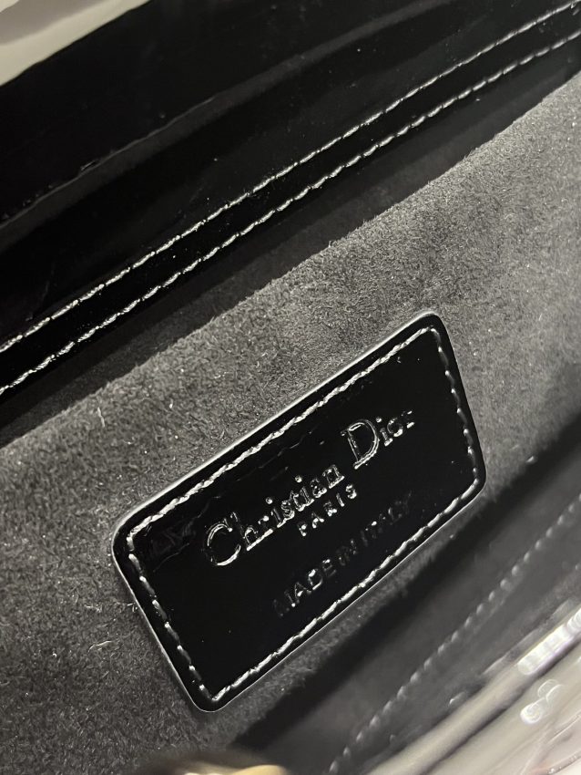 Replica Dior Lady D-Joy Bag Patent Black - best-selling designer handbag dupe