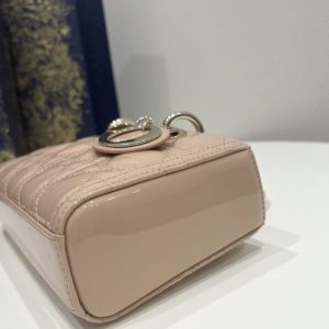 Replica Dior Lady D-Joy Bag Caramel Patent - elite superclone designer purse