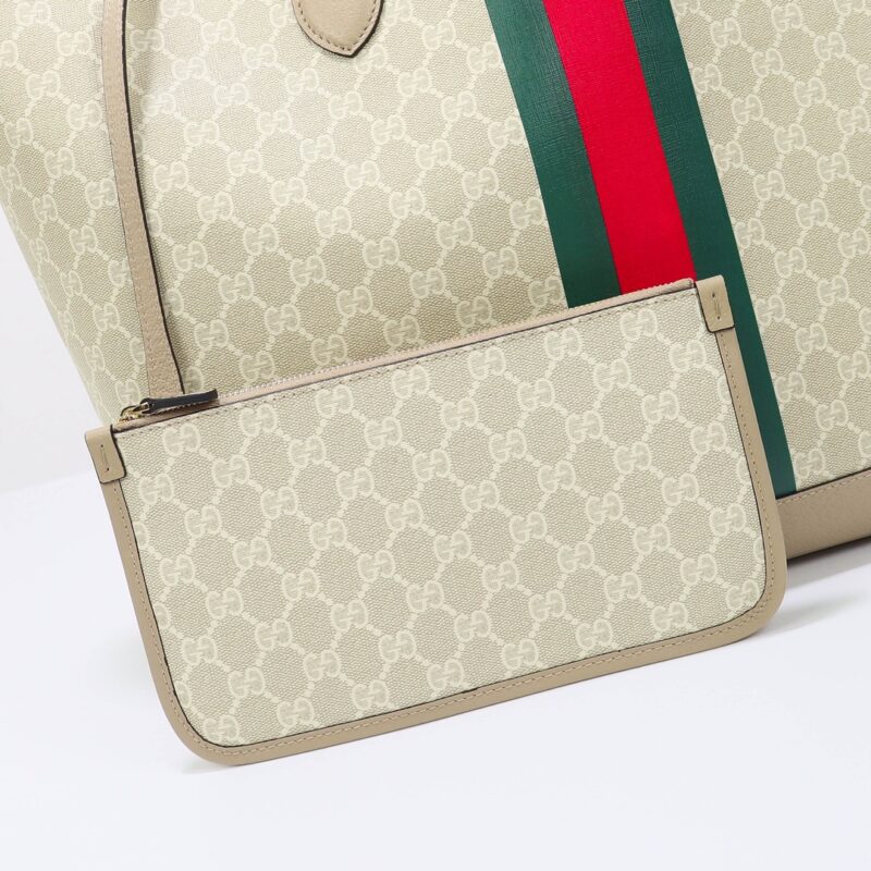 Replica Gucci GG Large Tote Bag Beige - top-rated replica designer bag