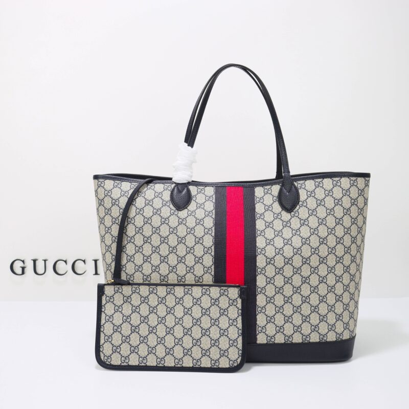 Replica Gucci GG Large Tote Bag Blue - top-tier luxury replica shoulder bag