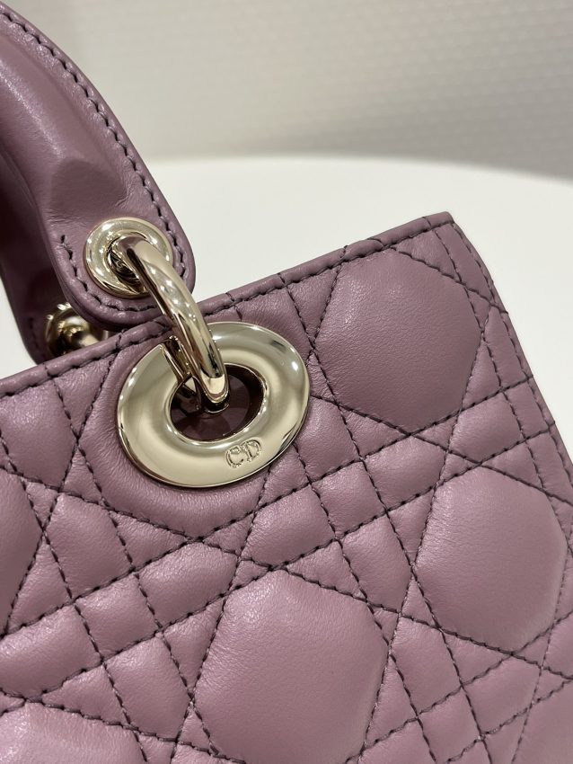 Replica Dior Lady D-Joy Bag Purple - best quality luxury bag dupe