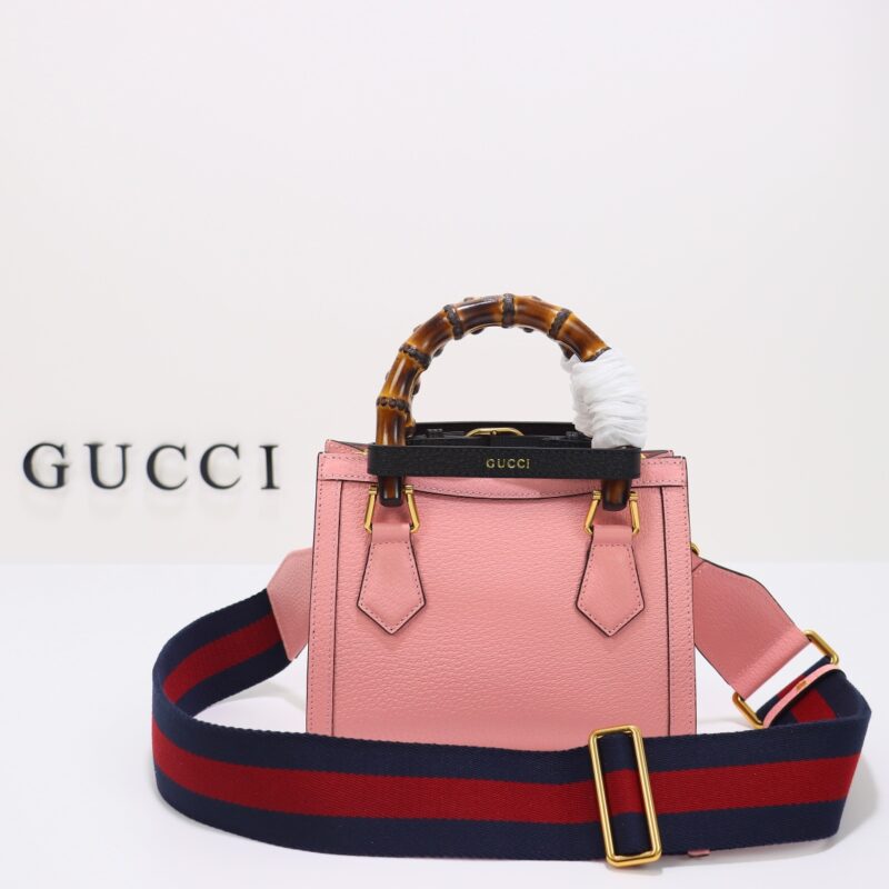 Replica Gucci Diana Small Tote Pink - high-accuracy replica luxury purse