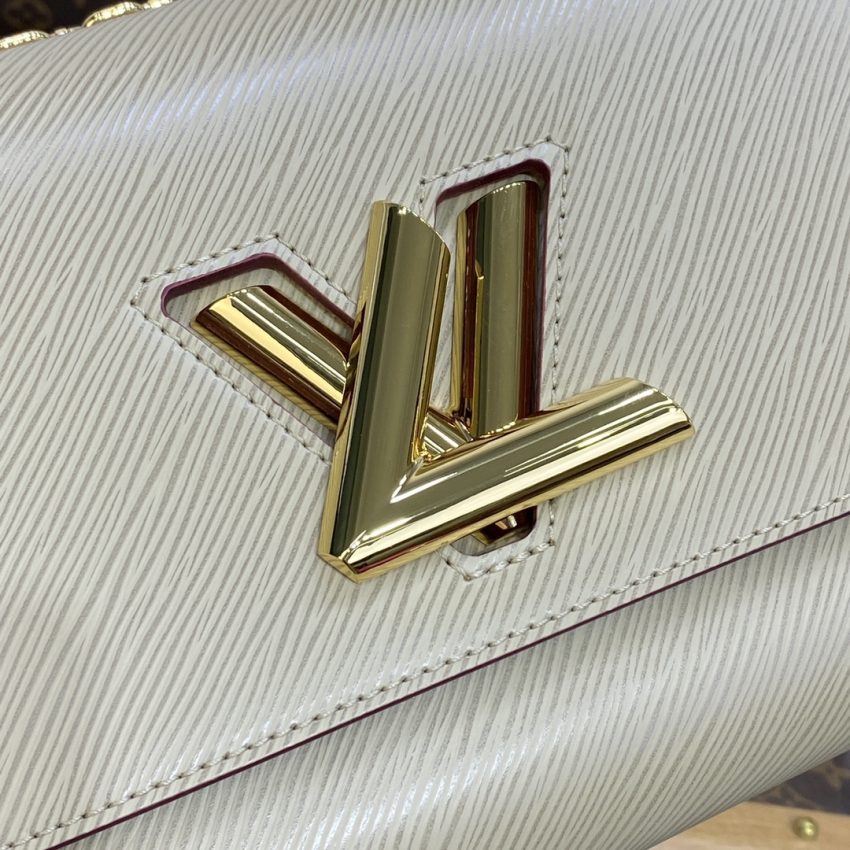Replica Louis Vuitton Twist Beige - authentic-look luxury purse replica